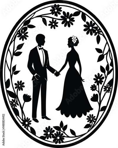 Low angle view of multi-ethnic bridal party
Multi-ethnic bride and groom hugging
Portrait of multi-ethnic bride and groom

