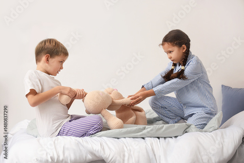 naughty little children tak...