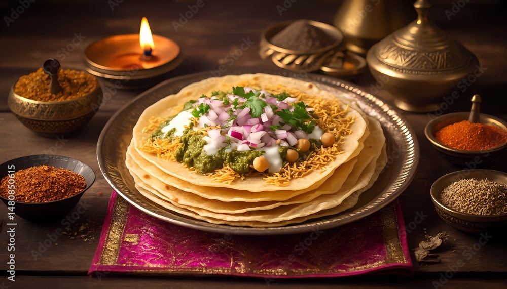 papri chaat papri chaat