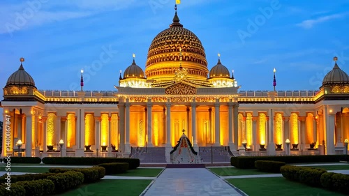 Rashtrapati Bhavan for Republic Day evening