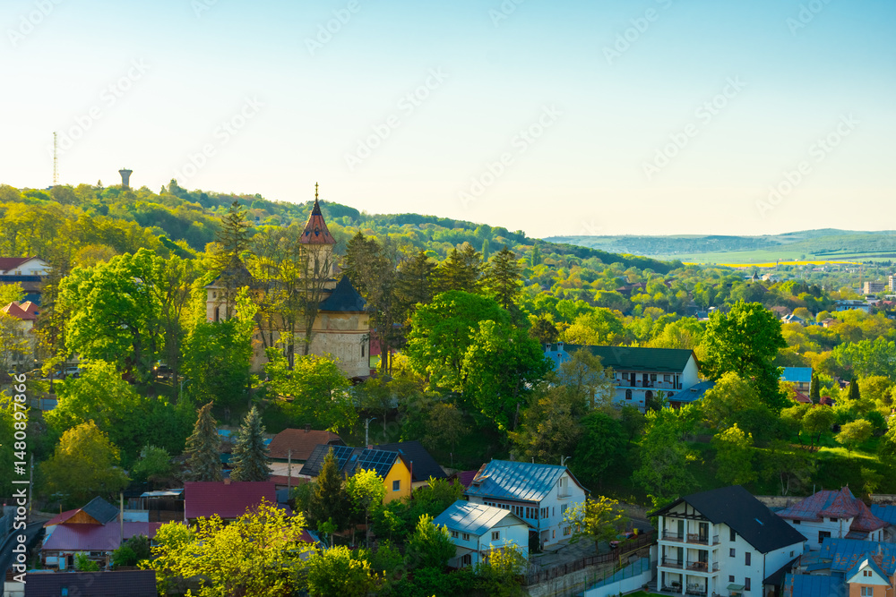 Fototapeta premium Monastery of Suceava, Bucovina, Romania