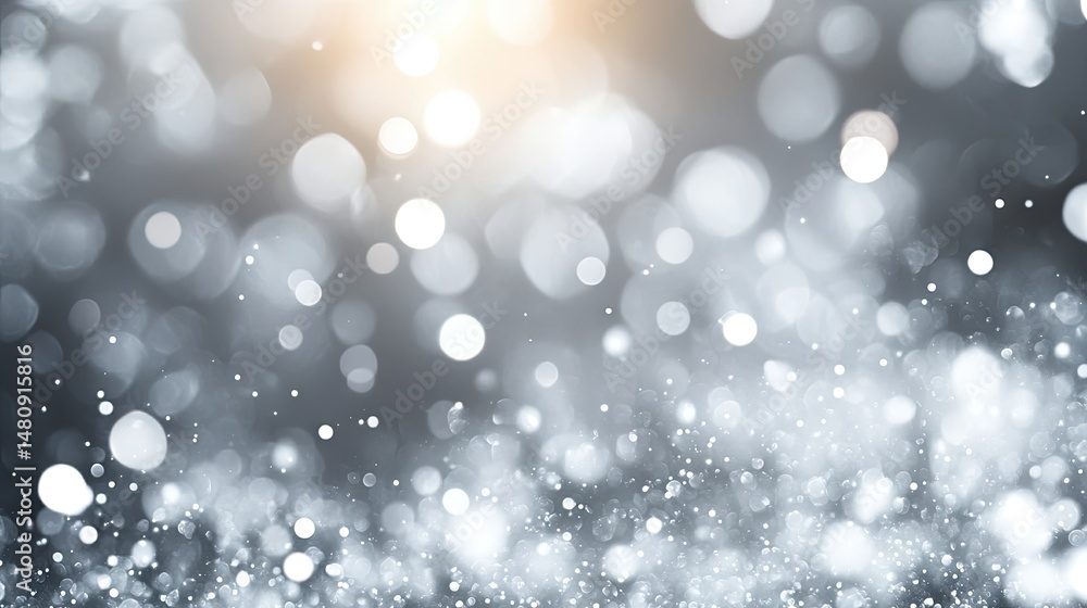A shimmering background of sparkling silver bokeh lights. creating a festive atmosphere perfect for celebrations. events. or holiday-themed designs A shimmering background of sparkling silver bokeh lights. creating a festive atmosphere perfect for celebrations. events. or holiday-themed designs