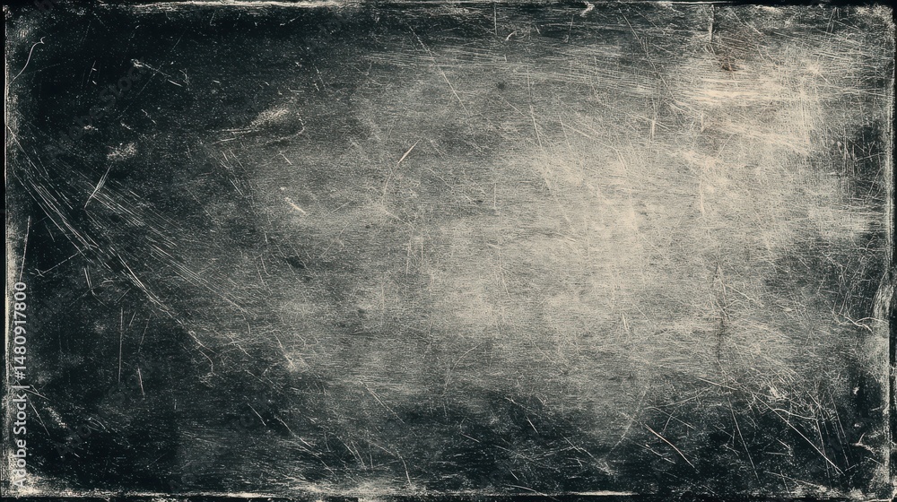 Naklejka premium Ultra quality image of vintage film scan texture grunge overlays with dust and scratches.