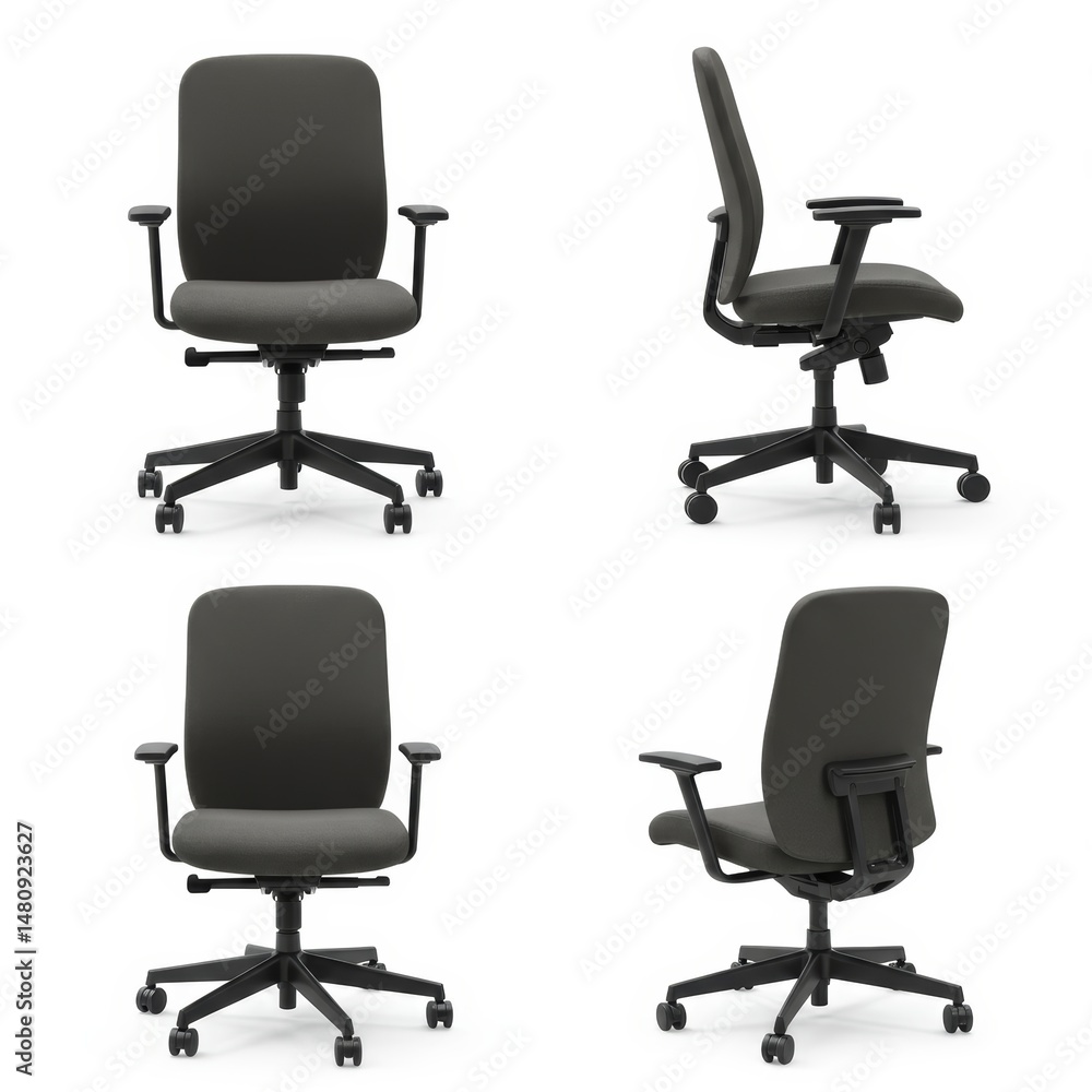 Fototapeta premium office swivel chair