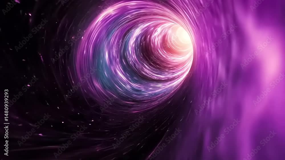 Cosmic Swirl of Colorful Light and Energy Cosmic Swirl of Colorful Light and Energy