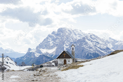 a chapel in the Dolomites in South Tyrol, Alto Adige