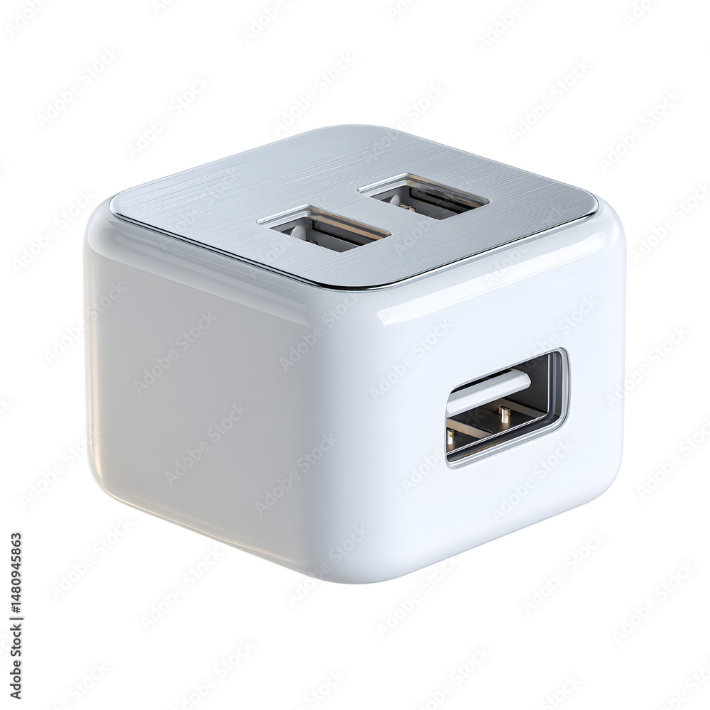 Compact Dual USB Hub Portable & Convenient Charging Solution Compact Dual USB Hub Portable & Convenient Charging Solution