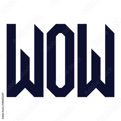 Free Download wow text illustration t shirt design idea. t shirt design concept - GFXLoad
