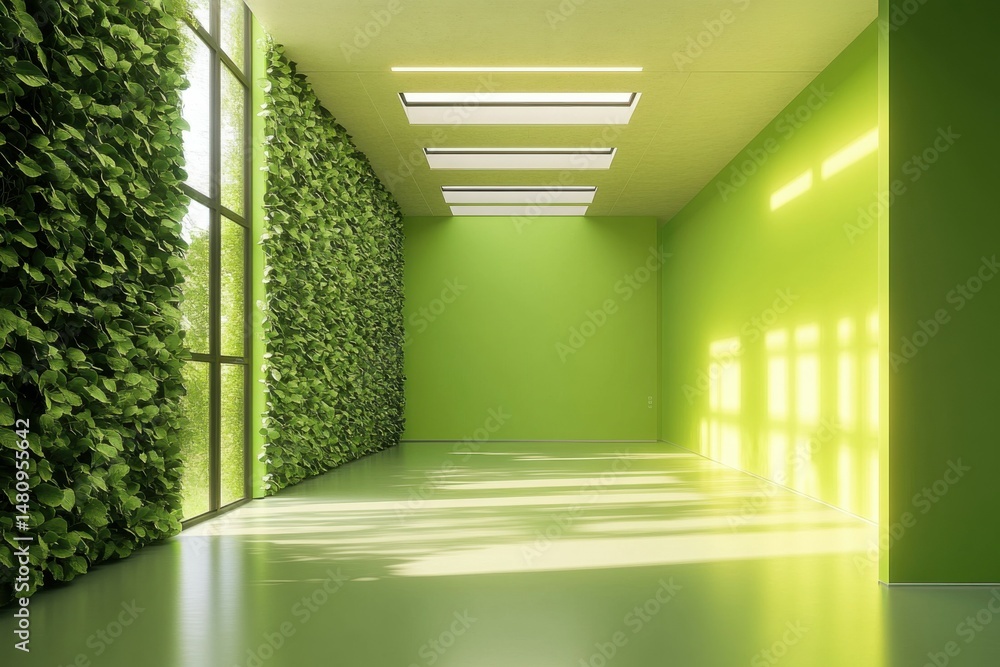 Fototapeta premium Vertical Garden Interior Design