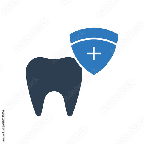 Protection Security Teeth And Tooth Icon