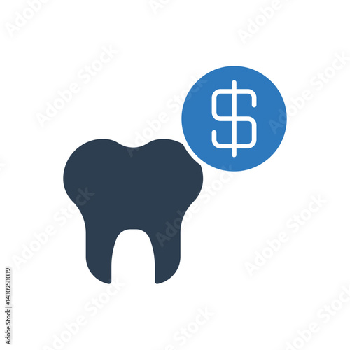 Tooth And Teeth Money Icon