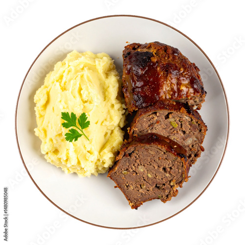 Delicious Plate of Meatloaf...