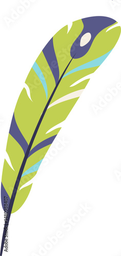 Light and delicate feather floating gracefully through the air, embodying freedom and serenity while vibrant colors infuse a whimsical touch, sparking joy and inspiration