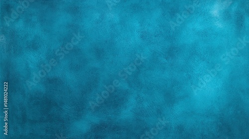 A high-resolution texture image showcases a vibrant teal blue painted wall surface with subtle variations in color and tone creating a beautiful abstract background ideal for
