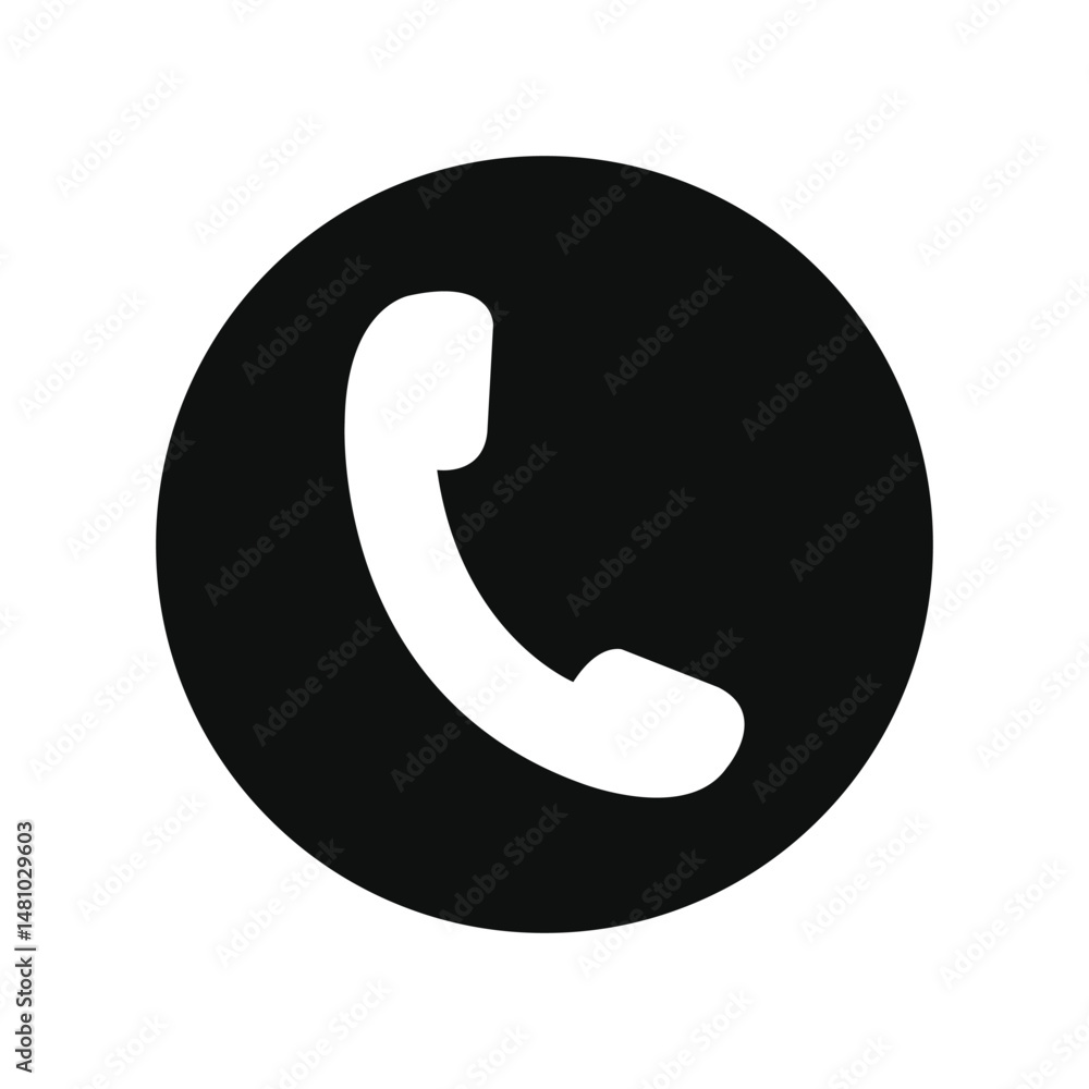 Phone call icon vector illustration. Phone call icon vector illustration.
