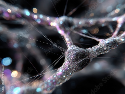 Abstract close-up of intric...
