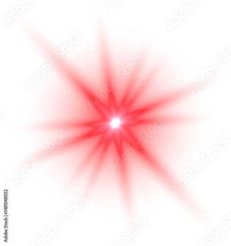 Red Lens Flare