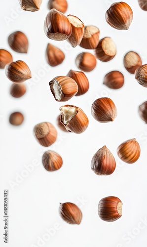 Wallpaper Mural Hazelnuts in mid-air (2) Torontodigital.ca