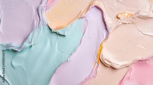 Wallpaper Mural Pastel abstract texture in colors Torontodigital.ca