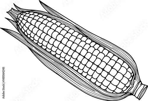 Corn Design Illustration vector eps format , suitable for your design needs, logo, illustration, animation, etc.
