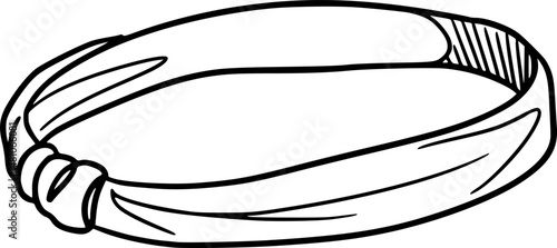 hair bands icon, hair bands vector illustration-simple illustration of hair bands, perfect for hair bands logos and icons
