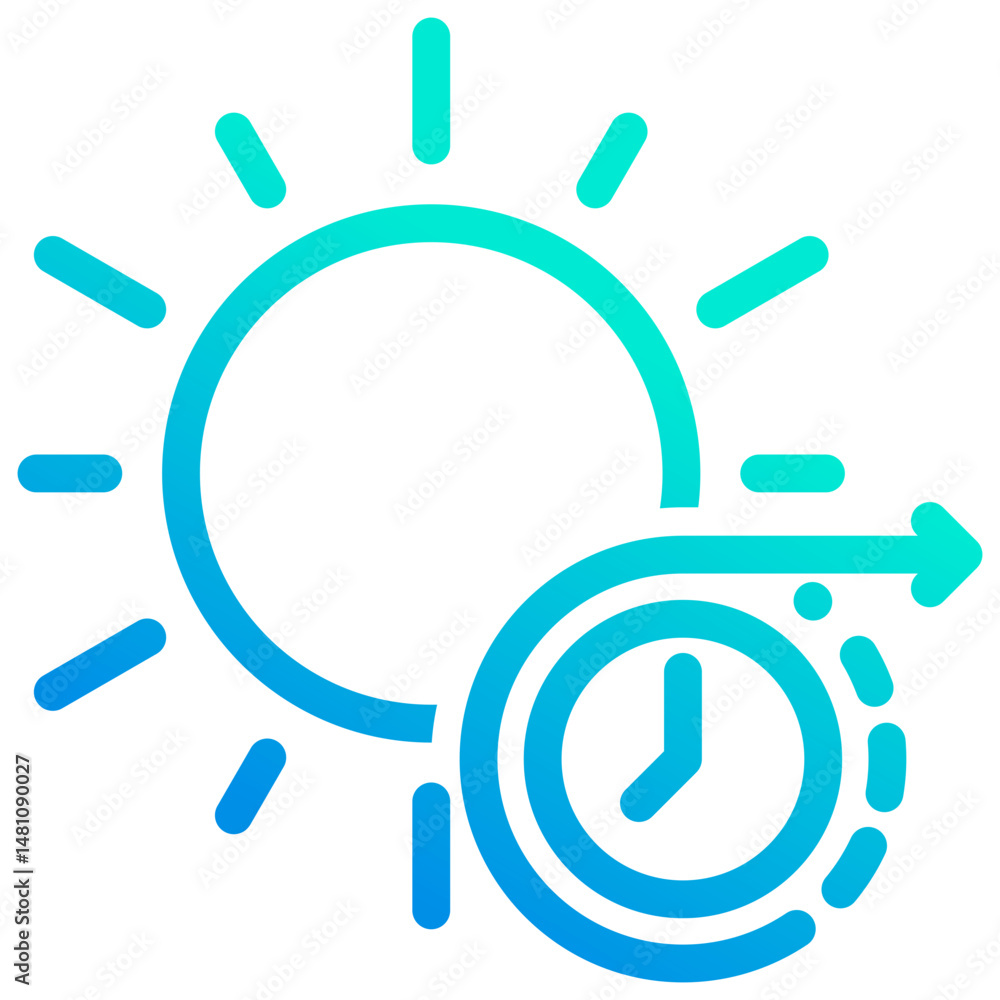 Obraz premium Renewable Future Icon