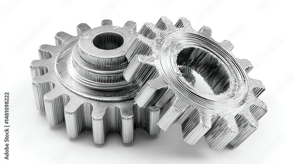 Interlocking Gears Mechanism Precision Engineering and Industrial Design for Technology Concep Interlocking Gears Mechanism Precision Engineering and Industrial Design for Technology Concep