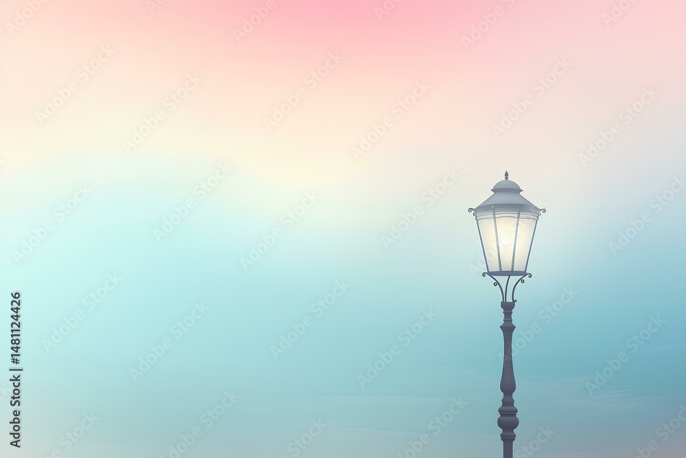 Fototapeta premium old street lamp