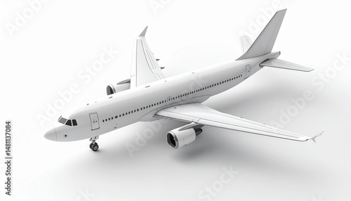 Boeing 747 In Flight Mockup