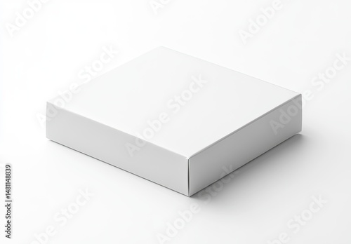 Blank white box  3 