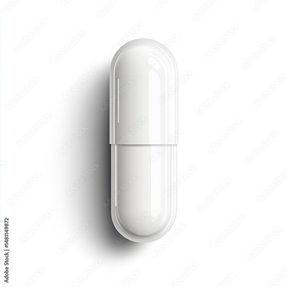 Single white capsule (3) Single white capsule (3)