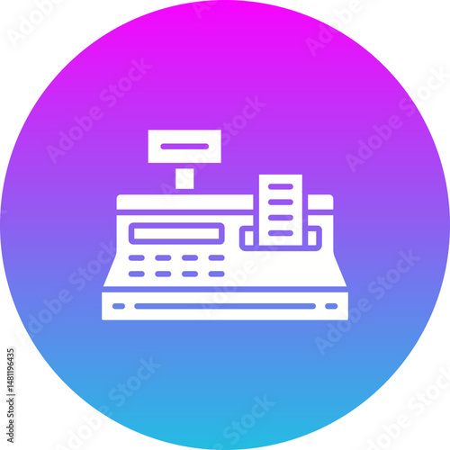 Cashier Machine Icon