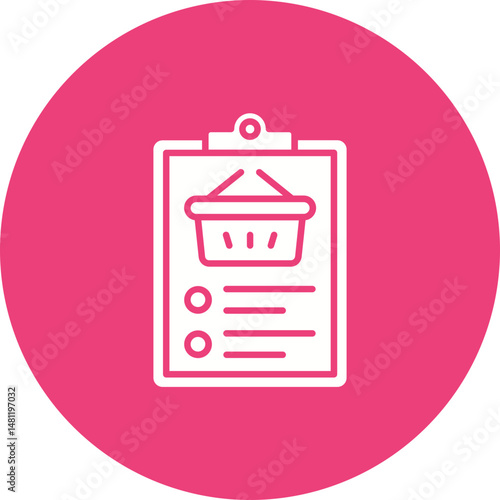 Shopping List Icon