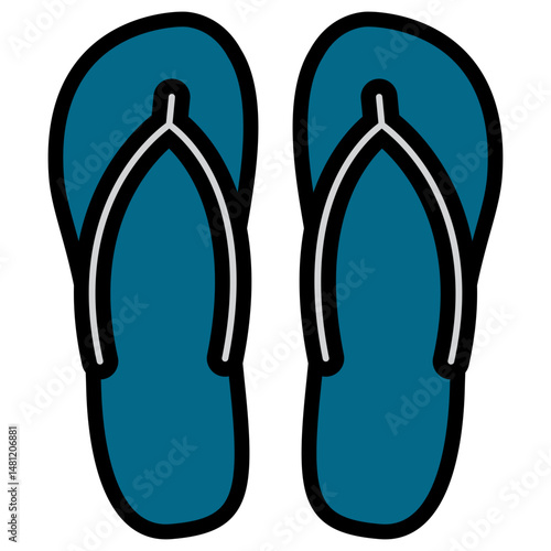 flip flop icon