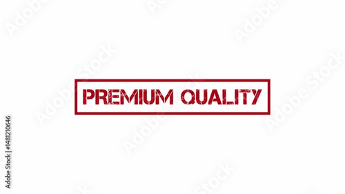 Premium quality red stamp for official documents certificates, products authentication and verification designs, red rubber stamp of 