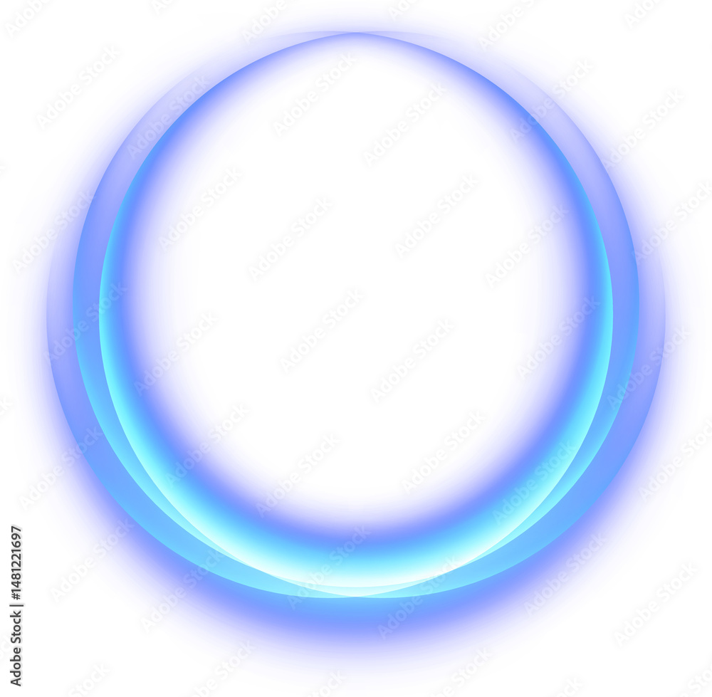 Blue Abstract Frame Blue Abstract Frame