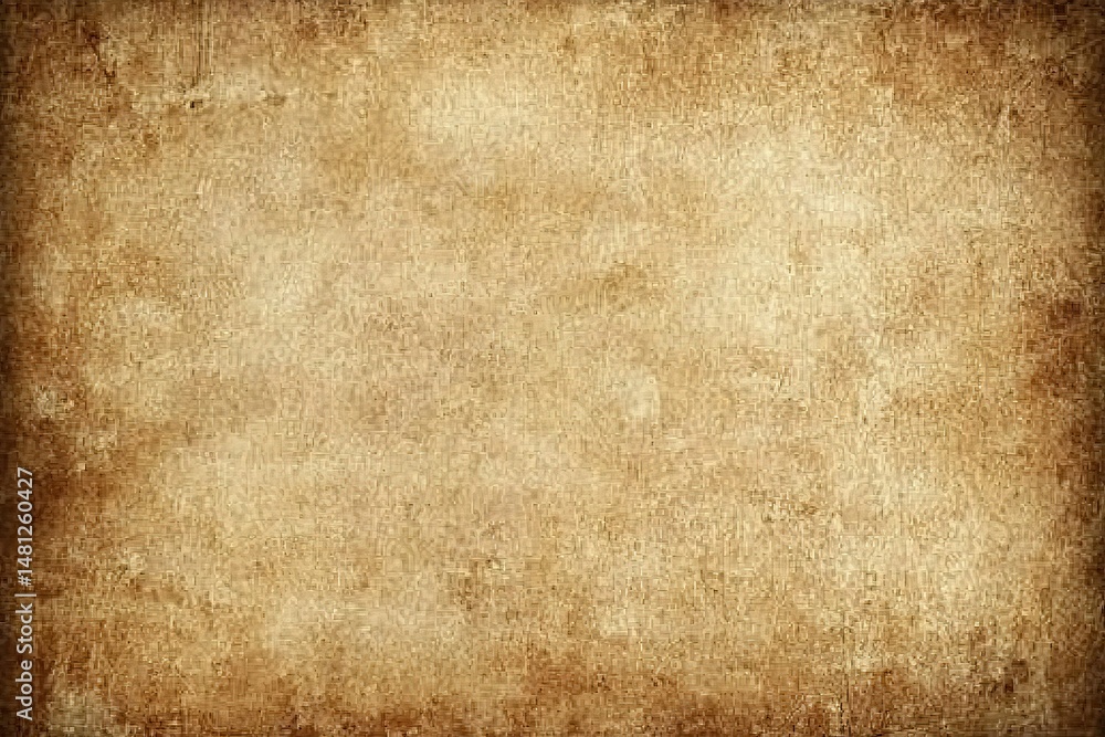 Fototapeta premium A vintage grunge wall texture featuring weathered, distressed surfaces with faded paint, cracks, and subtle stains. The aged, rustic aesthetic creates a nostalgic and moody atmosphere