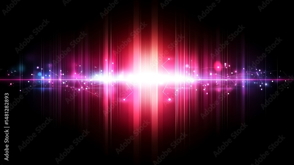 Abstract vibrant light bursts Abstract vibrant light bursts