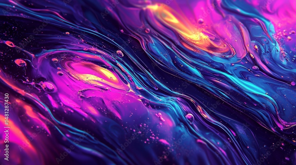 Lively neon-inspired illustration featuring an enchanting phosphor aesthetic. Lively neon-inspired illustration featuring an enchanting phosphor aesthetic.