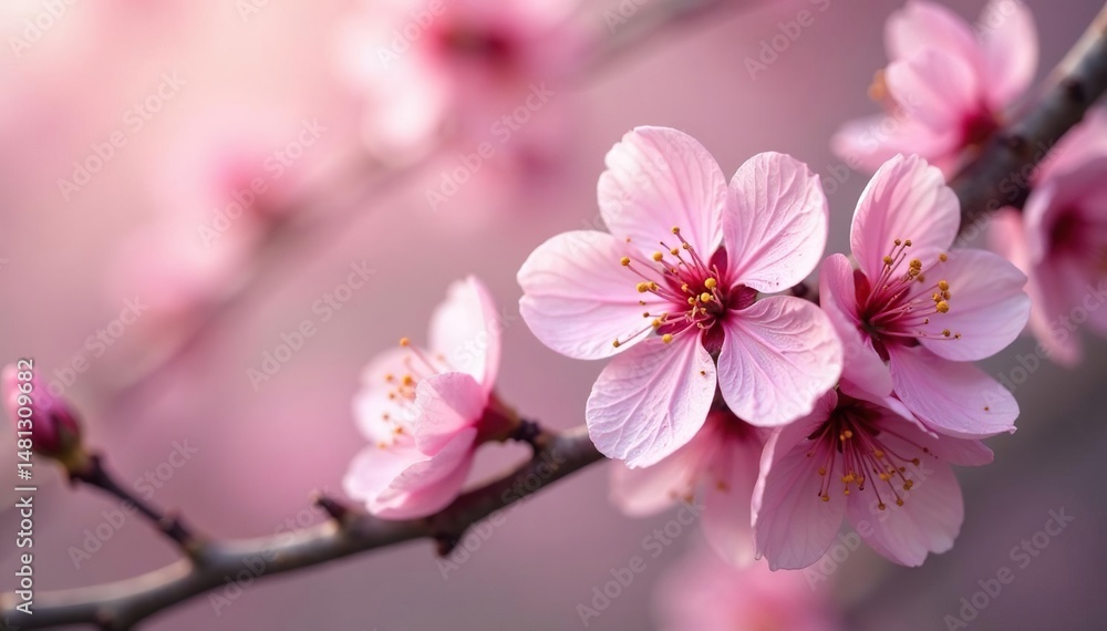 Delicate pink sakura blossoms, soft petals, intricate branches , floral pattern, flower pattern, sakura Delicate pink sakura blossoms, soft petals, intricate branches , floral pattern, flower pattern, sakura