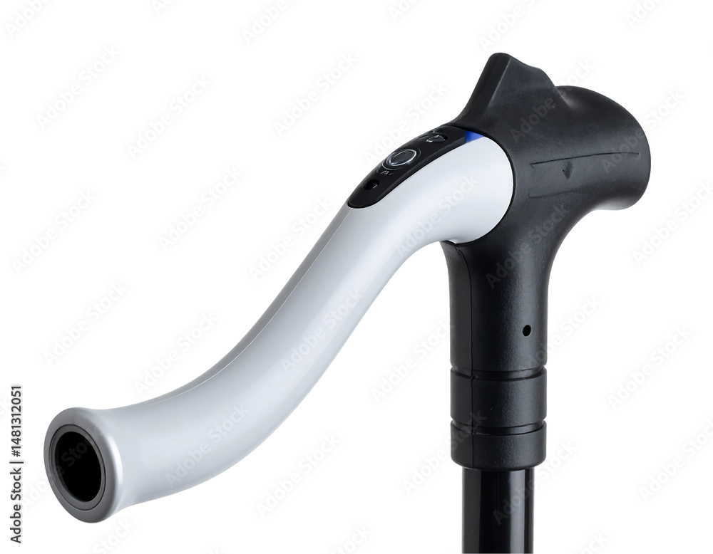Modern Walking Cane With Curved Handle Modern Walking Cane With Curved Handle
