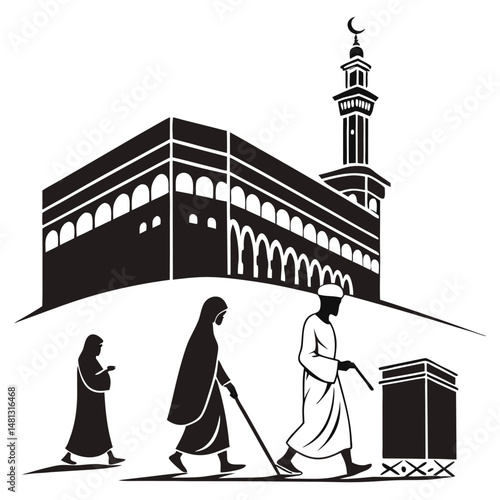 design-a-black-silhouette-vector-depicting-pilgrim.eps