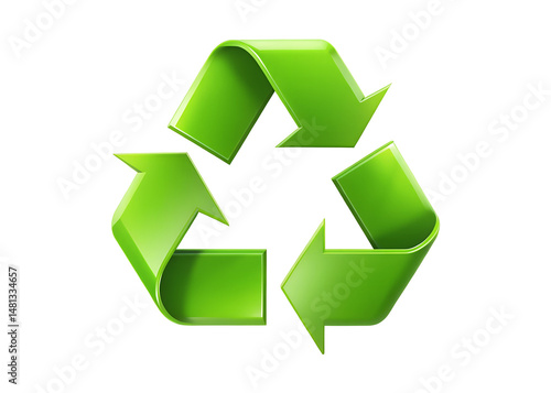 green recycling symbol clipart png image on transparent background