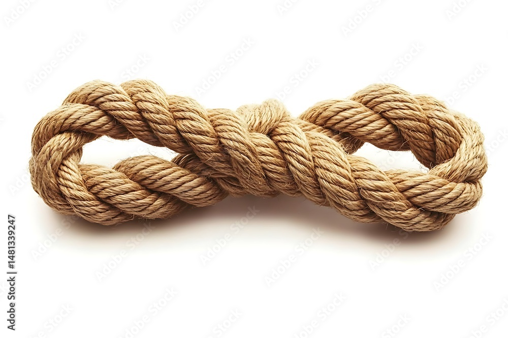 Twisted Rope Knotted Twisted Rope Knotted