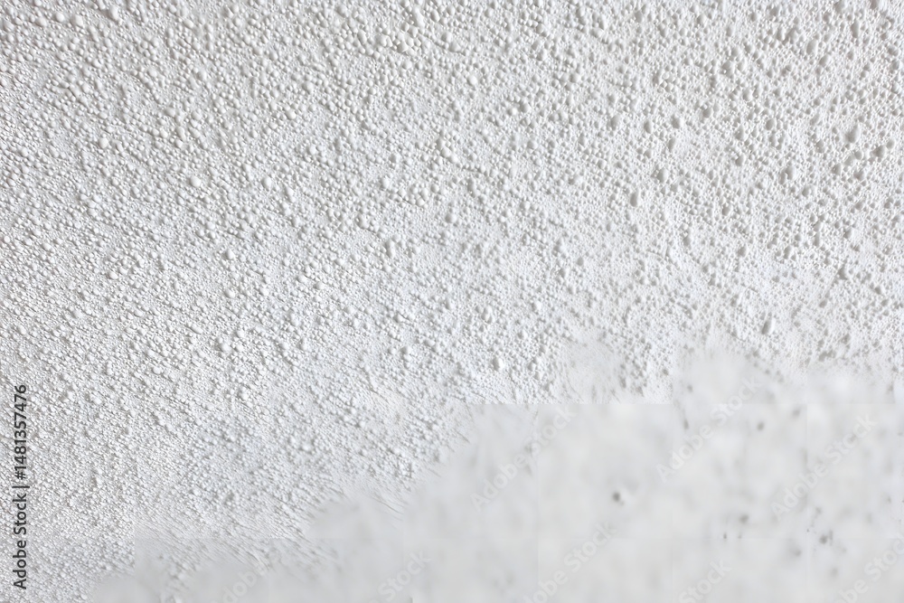 Obraz premium Textured wall in close-up: A detailed close-up showcases the texture and pattern of an abstract wall, evoking a sense of tactility and intricate design. 