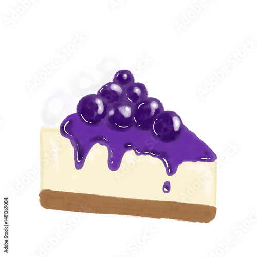 Delicious Blueberry Cheesecake Breakfast
