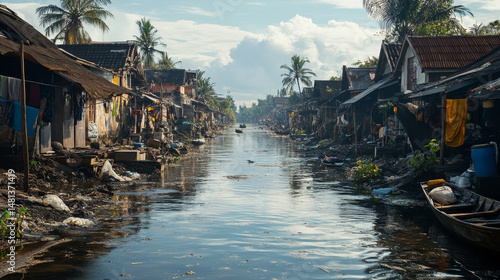 Despite its heavy pollution, residents depend on Indonesiaâ€™s Citarum River for their livelihood