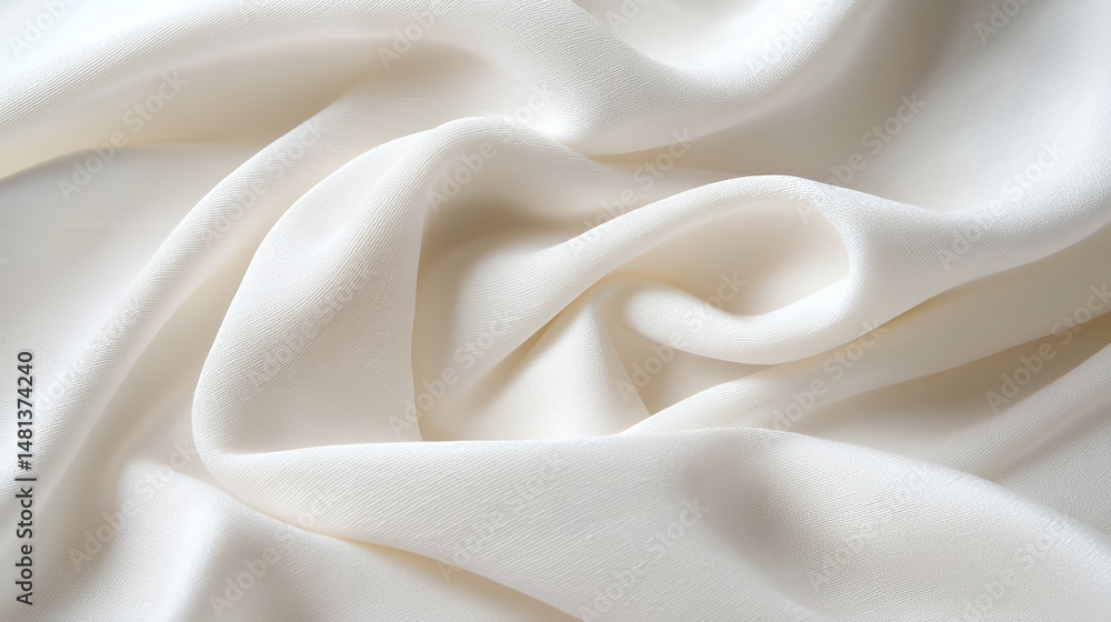 Elegant White Fabric Texture Elegant White Fabric Texture