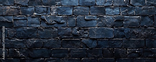 Dark stone wall texture background