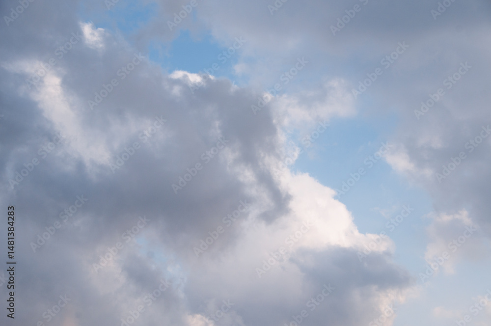 Blue sky background with clouds Blue sky background with clouds